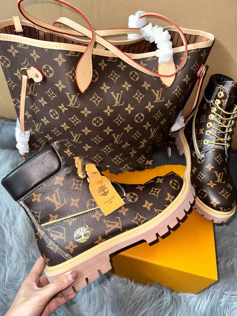 Inspired LV Boot Set