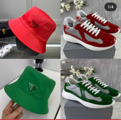 Inspired Prada Hat & Shoe or Shoe